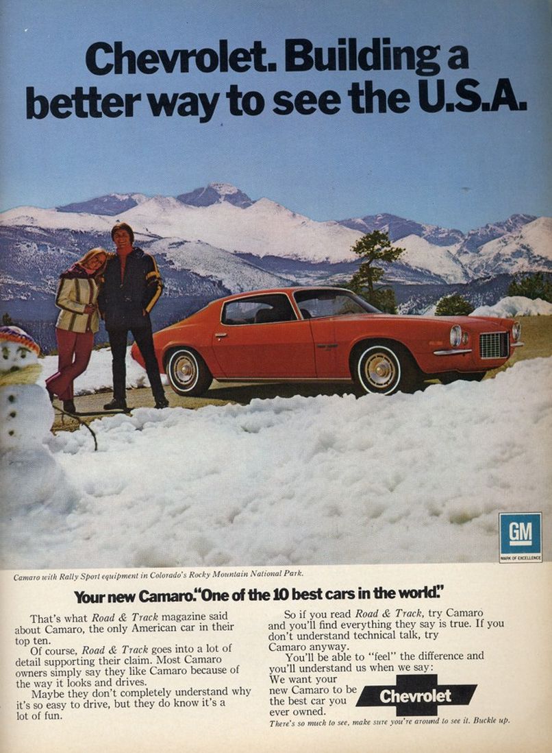 1972 American Auto Advertising